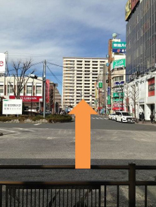 JR金町駅の北口より徒歩3分!!